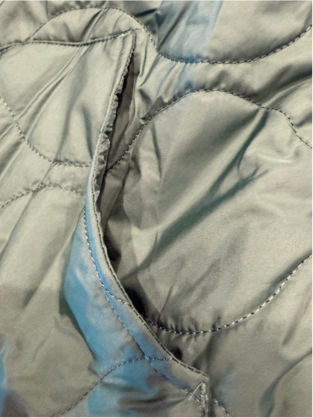 Croft & Barrow Quilted Fleece Lined Vest Green Size S NWT - Picture 9 of 13
